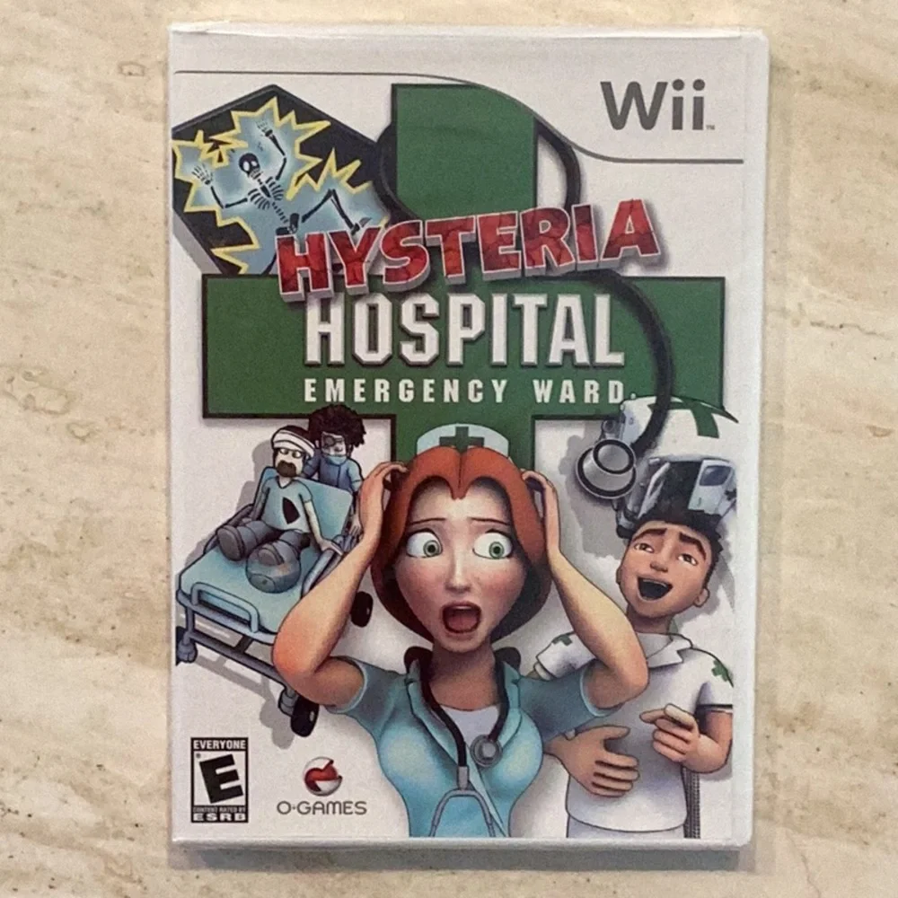 Hysteria Hospital Emergency Ward Nintendo Wii Game New